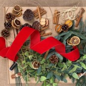 Christmas Door Wreath Kit